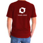 Premium Polyester V Neck T-Shirts