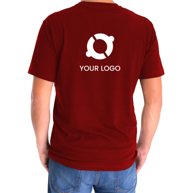 Premium Polyester V Neck T-Shirts