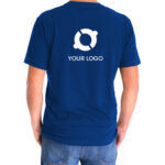 Basic Polyester V Neck T-Shirts