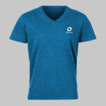 Basic Polyester V Neck T-Shirts