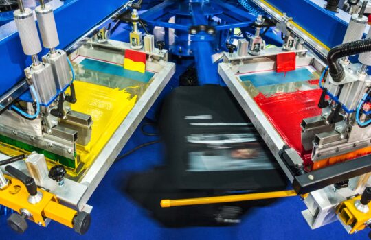 T-shitrs silk screen printing